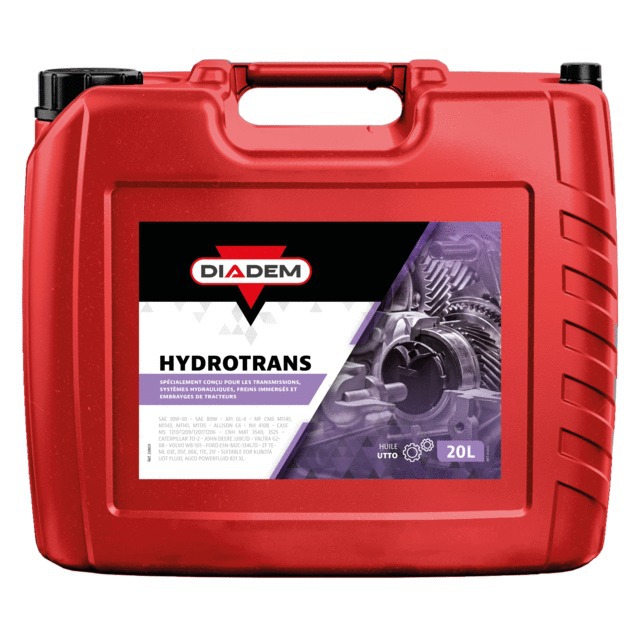 Huile Transmission Hydrotrans Bidon 20L Diadem référence fournisseur 238631